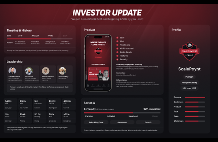 Scorecard - Fundraising Rookie - Part 1
